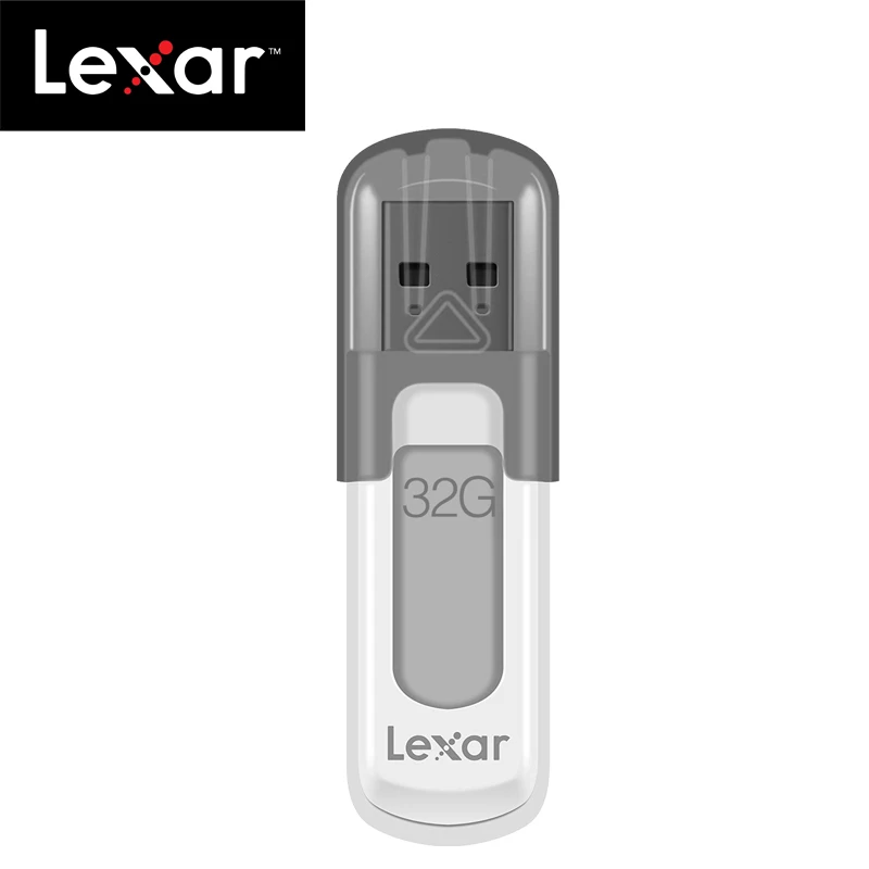 100% Оригинальный Lexar JumpDrive V100 флеш-накопитель USB 3 0 32GB Pen Drive 64GB chiavetta usb 128GB Memory stick |