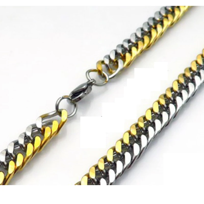 Классическая мода цепи с лица Стиль хип-хоп Европа нейтральный 7 мм Ширина
