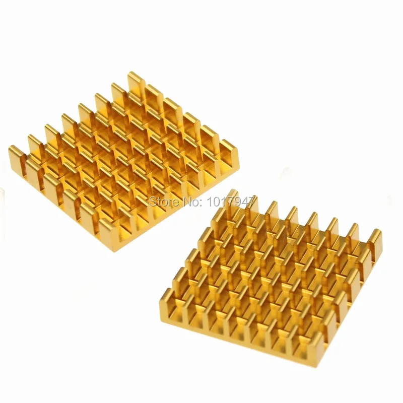 1 шт. Мини Алюминиевый Радиатор VGA карты памяти RAM 25x25x5 мм | Компьютеры и офис