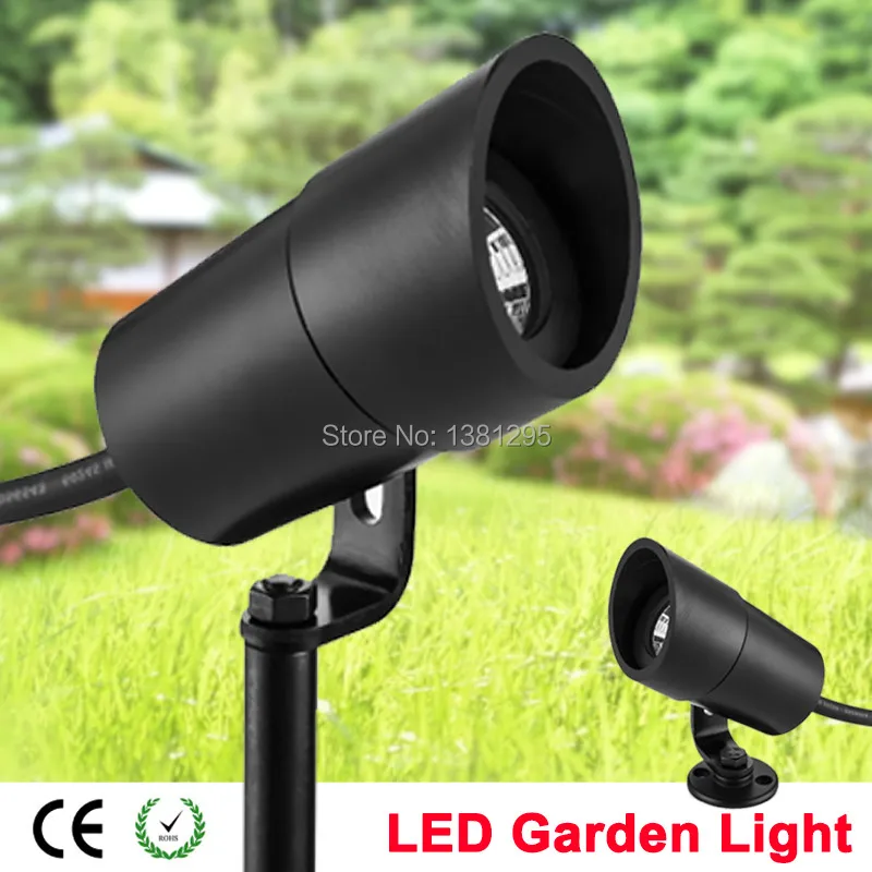 3 Вт светодиодный наружный водонепроницаемый садовый декоративный столб