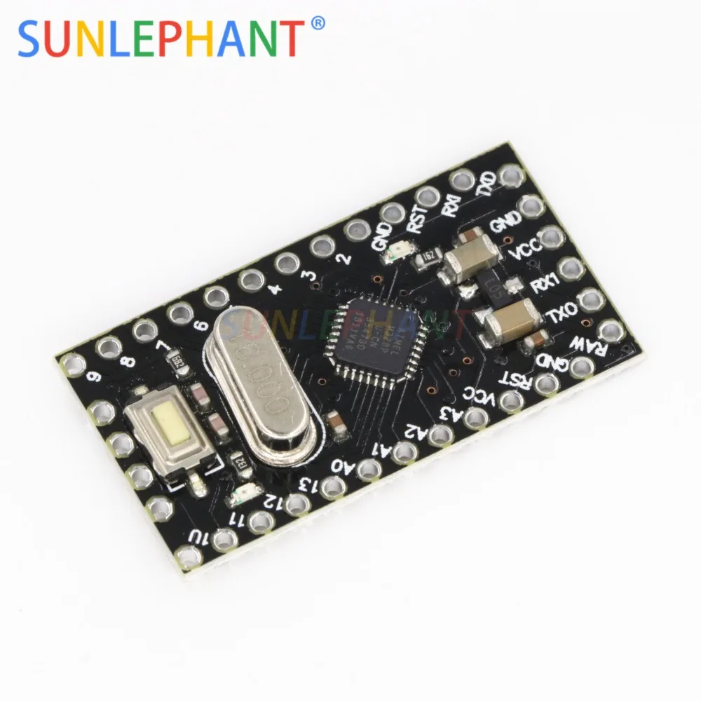 SUNLEPHANT Pro мини модуль Atmega168 5V 16M для Arduno совместимый Nano|Интегральные схемы| |