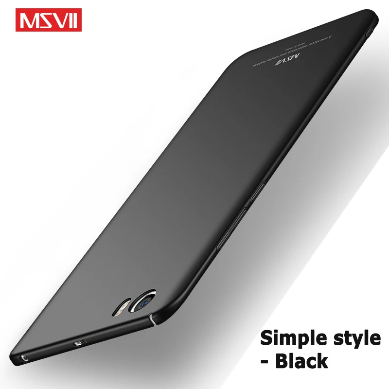 MSVII Чехлы для Xiaomi Mi 5C Чехол тонкий матовый чехол Mi5C Xiomi Жесткий ПК Mi5 c 5 15 |