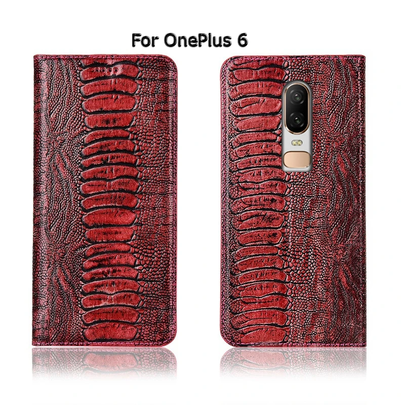 Топ из натуральной коровьей кожи Магнитный чехол для One Plus Oneplus 1 2 3 3T 5 5T 6 6T 7T Pro X Stand Флип Ретро чехол для телефона чехол