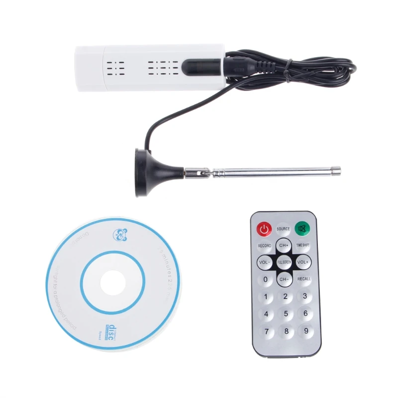 Цифровой HDTV тюнер приемник + FM USB Dongle DVB T2/DVB T/DVB C|dvb-t dvb-t2|receiver fmdvb-t dongle |