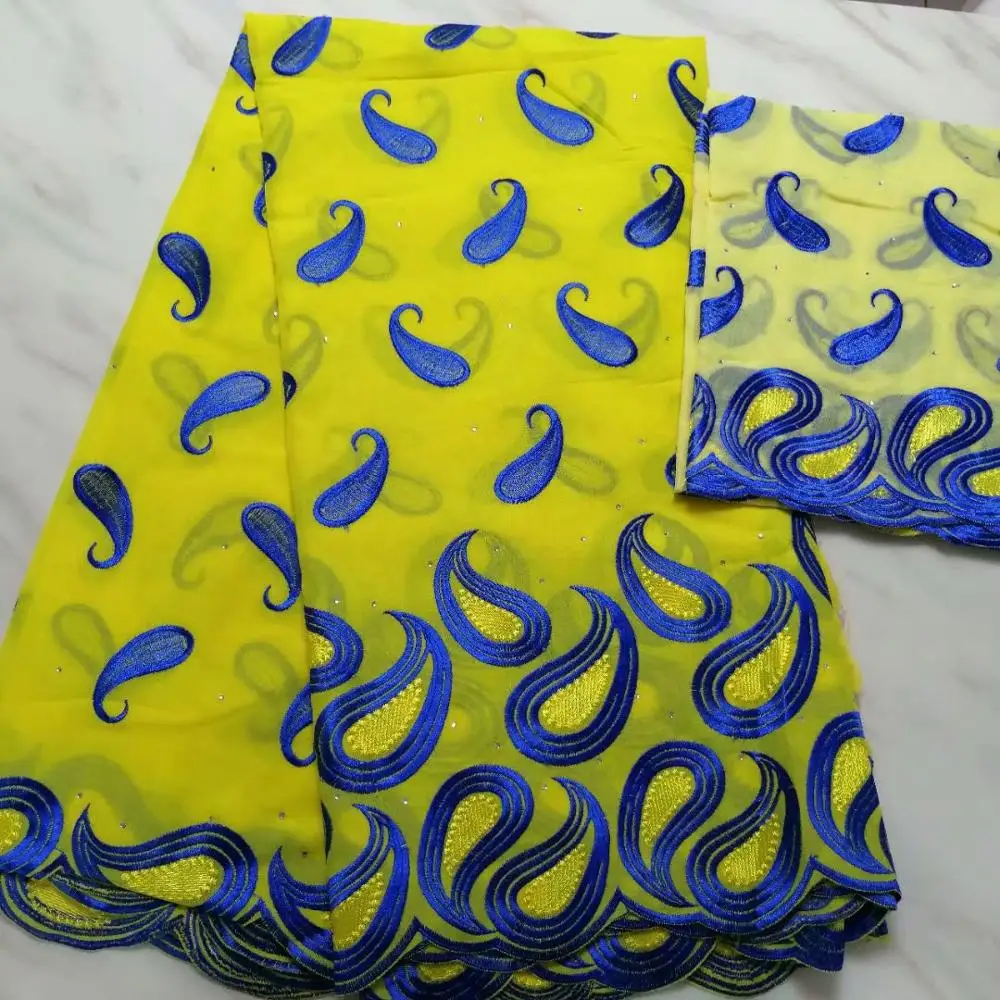Горячая Нигерия Швейцария кружева высокого качества швейцарская пряжа кружева швейцарский хлопок Африканское сухое кружево ткань, Чистый хлопок