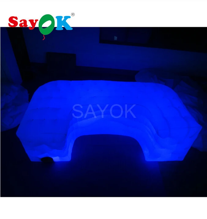 Inflatable Bar Counter/ Service Desk Led Lights DJ promotion booth for Sale with Free Shipping | Игрушки и хобби