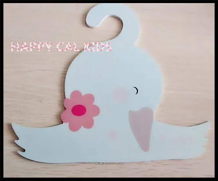 INS милый лебедь кролик лиса Пингвин деревянная детская вешалка для одежды