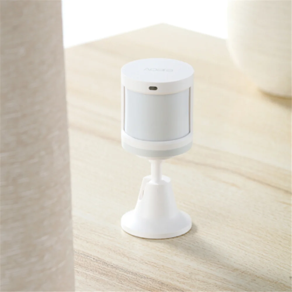 Новый обновленный Xiaomi Aqara датчик человеческого тела Mihome приложение умный корпус