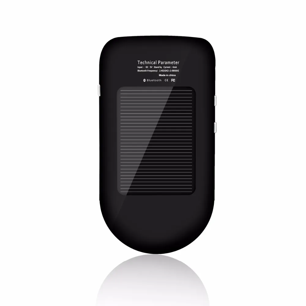 G3 Солнечный Bluetooth hands-free автомобильный звонок ID lcd английский дисплей bluetooth