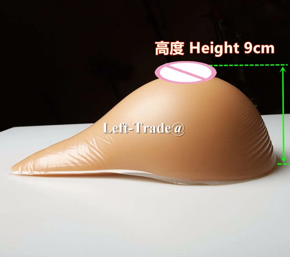 1 pair suntan brown color crossdresser fake silicon breasts 2000g |