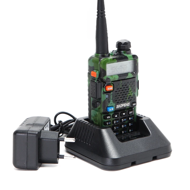 Baofeng UV-5R Walkie Talkie UV5R CB Radio Station 5W 128CH VHF UHF Dual Band UV 5R Two Way Radio for Hunting Ham Radio