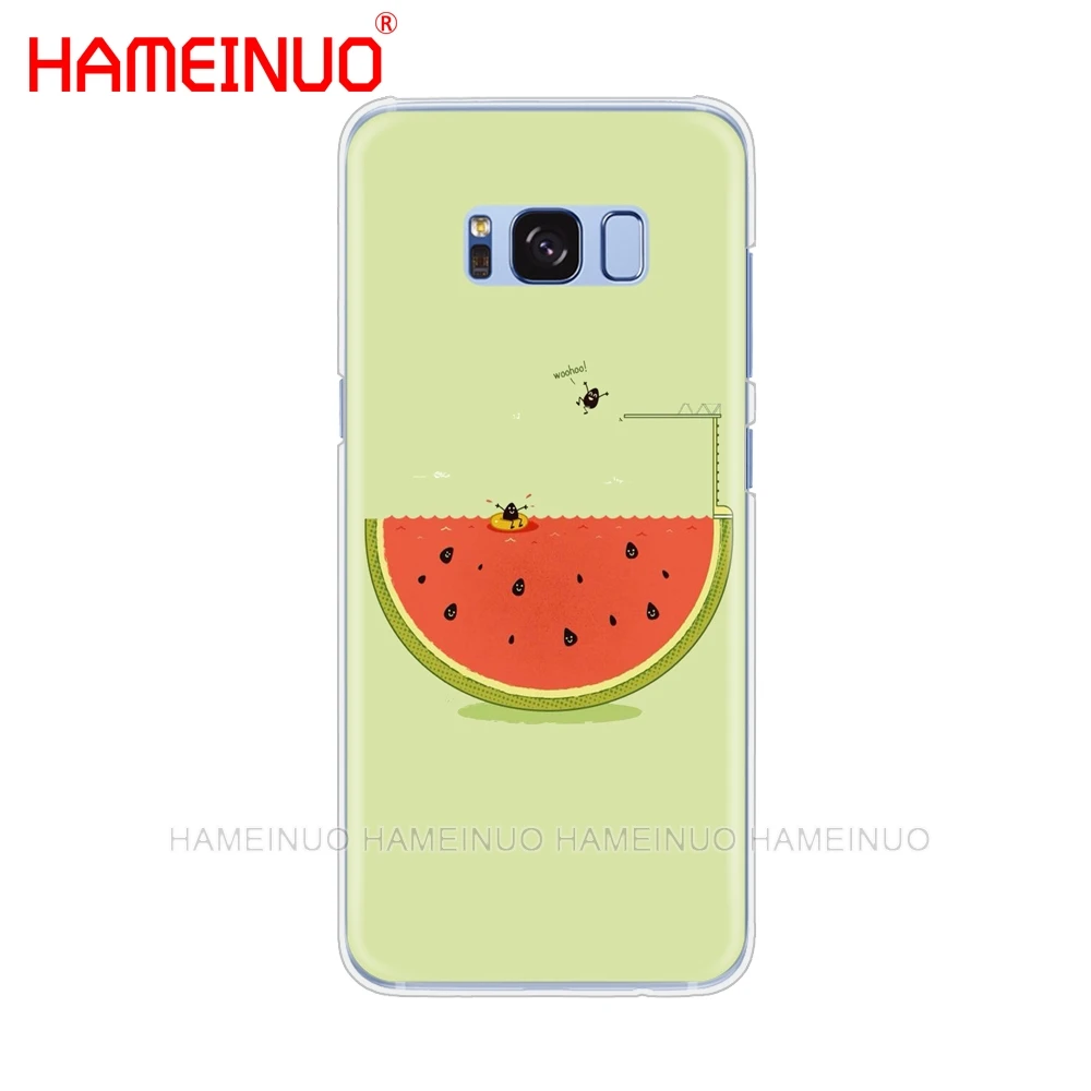 HAMEINUO Летний чехол для мобильного телефона с изображением фруктов I love Samsung Galaxy S9 S7