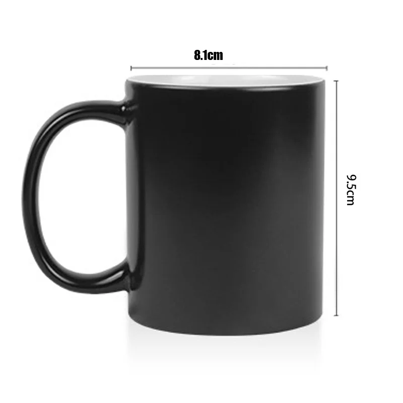 

11OZ New design Movie color changing magic mugs Heat Sensitive Ceramic coffee tea mug best gift for friends