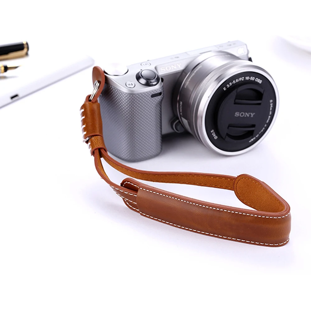 Ремешок для камеры из искусственной кожи ремешок Olympus E-M10 EM10 II E-P5 E-M5 EPL3 EPL5 EPM2 Sony a7 PU
