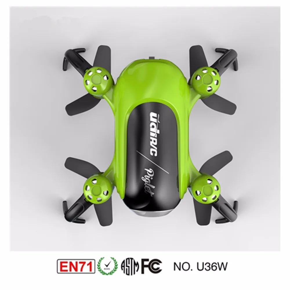 Мини Дрон UDI U36W 2 4 ГГц Wi Fi и FPV с камерой регулируемый гироскоп встроенный мини