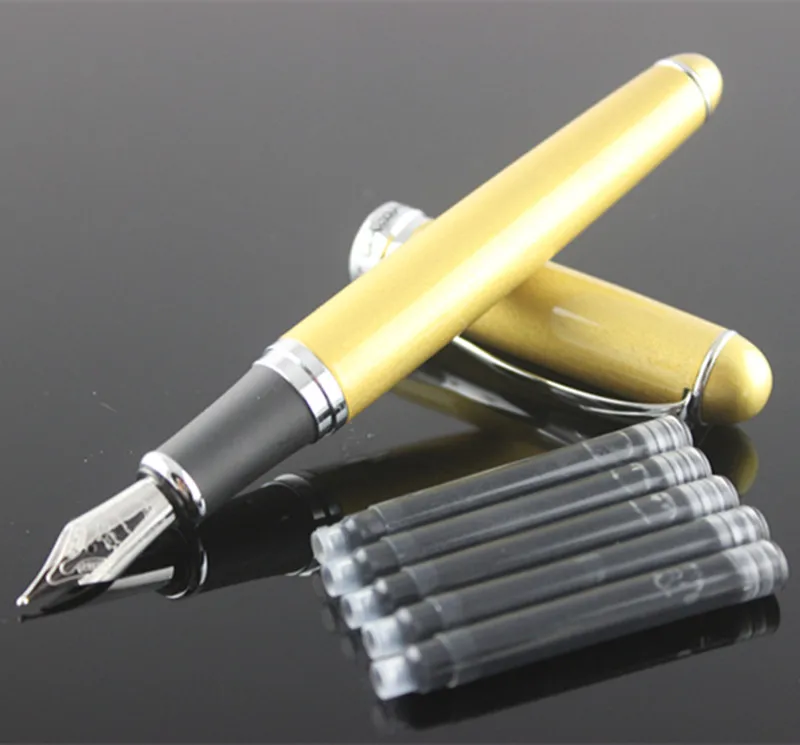 E Горячая JINHAO X750 синие чернила 0,5 мм перьевая ручка школьные офисные канцелярские принадлежности люксовый бренд бизнес подарок пишущие чернила ручки - Цвет: E