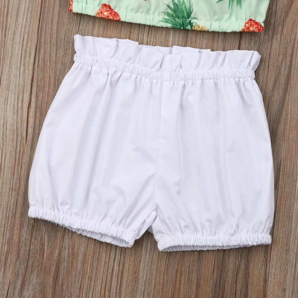 Комплект из 2 предметов Новинка модные топы с открытыми плечами для маленьких