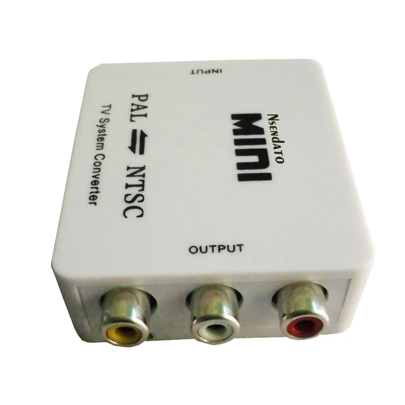 Мини RCA видео NTSC PAL ТВ Видео система конвертер в HD адаптер для проекционного