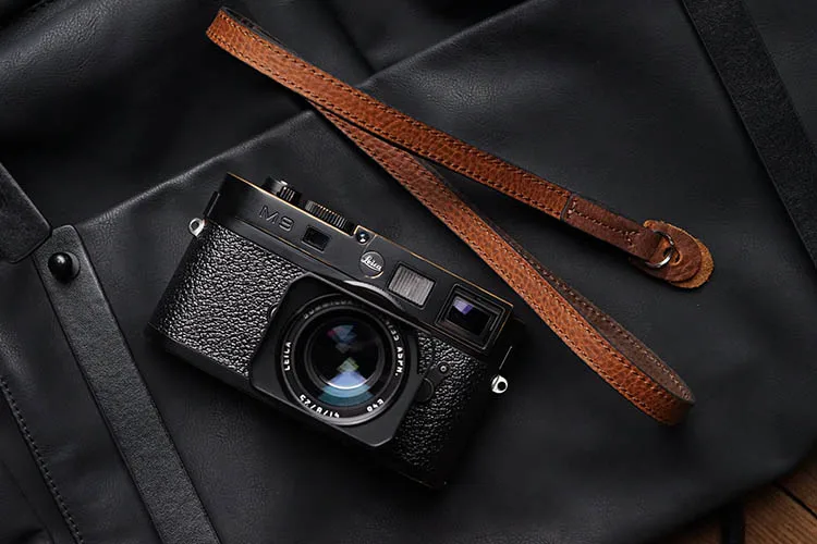 Ремешок Mr.stone ручной работы из натуральной кожи для камеры наплечный ремень Canon