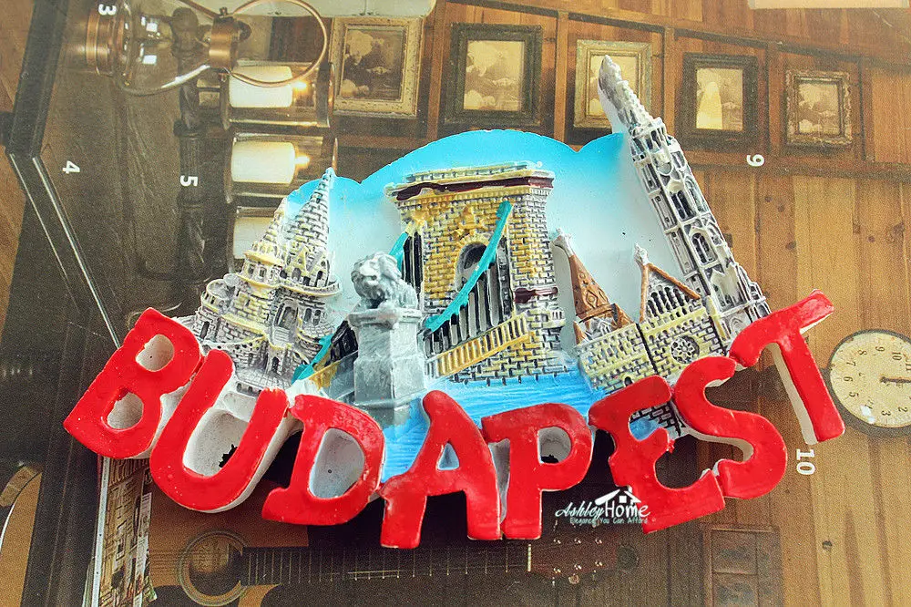 Венгрия Budapest туристический сувенир для путешествий 3D декоративный магнит