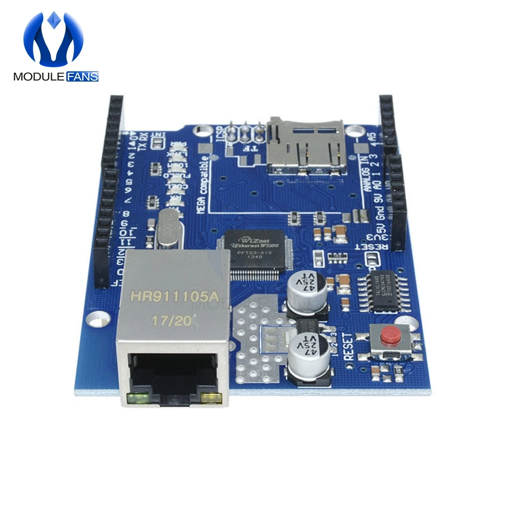 UNO Shield Ethernet Shield Wiznet W5100 R3 UNO Mega 2560 1280 328 UNO R3 W5100 макетная плата для Arduino Micro SD Card one