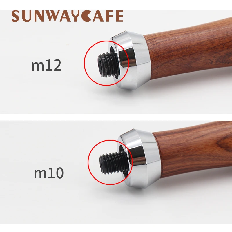 Эспрессо кофе Portafilter ручка M10/M12 кафе машина твердая деревянная Кофеварка