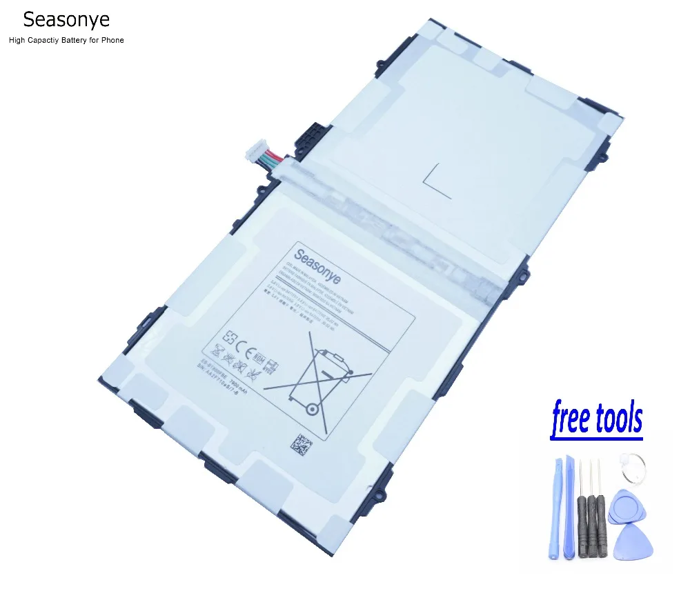 Сменный аккумулятор Seasonye 1x EB BT800FBE 7900 мАч + инструменты для планшет Samsung Galaxy S 10 5