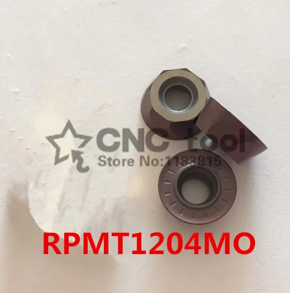 

Free shipping 10pcs Carbide blade RPMT1204MO, CNC milling insert, numerical control lathe tool, suitable for stainless steel