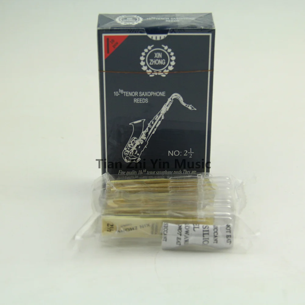 10 шт. tenor Sax Reeds Reed для XinZhong саксофона 2 5 XINZHONG|Детали и аксессуары| |