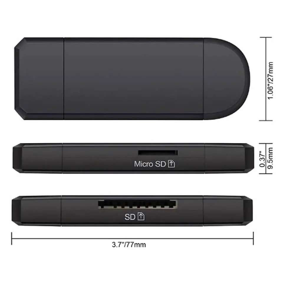 Electop type C Micro USB 3 в 1 OTG кард-ридер высокоскоростной USB2.0 Универсальный OTG TF/SD для Android компьютера удлинители