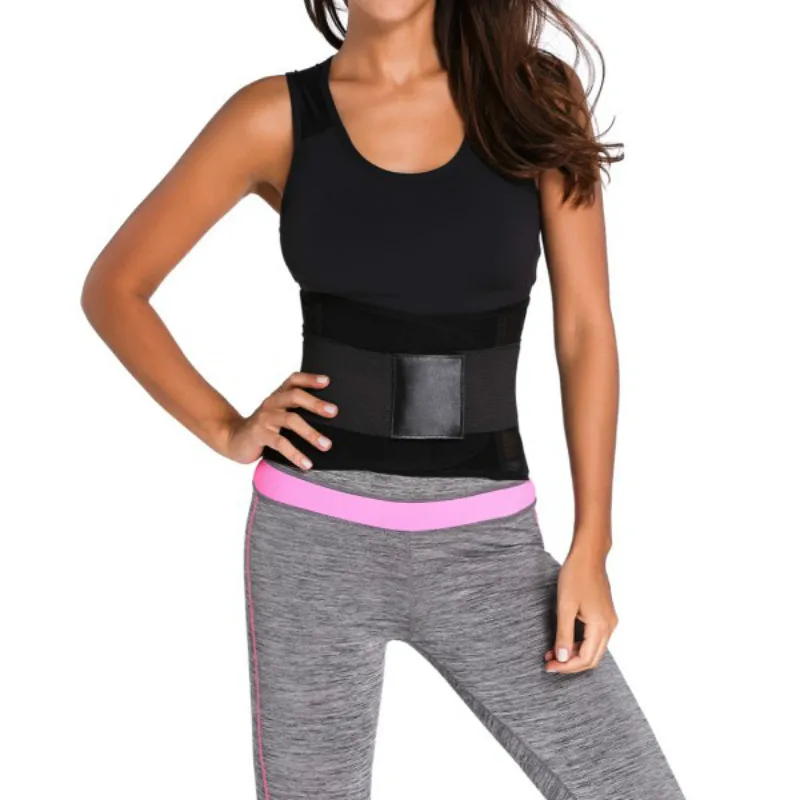 Women and Men Breathable Cummerbund Slimming Belt Body Shaper Corset Waist Trainer Slim Underwear Cincher Strap HH08 | Спорт и