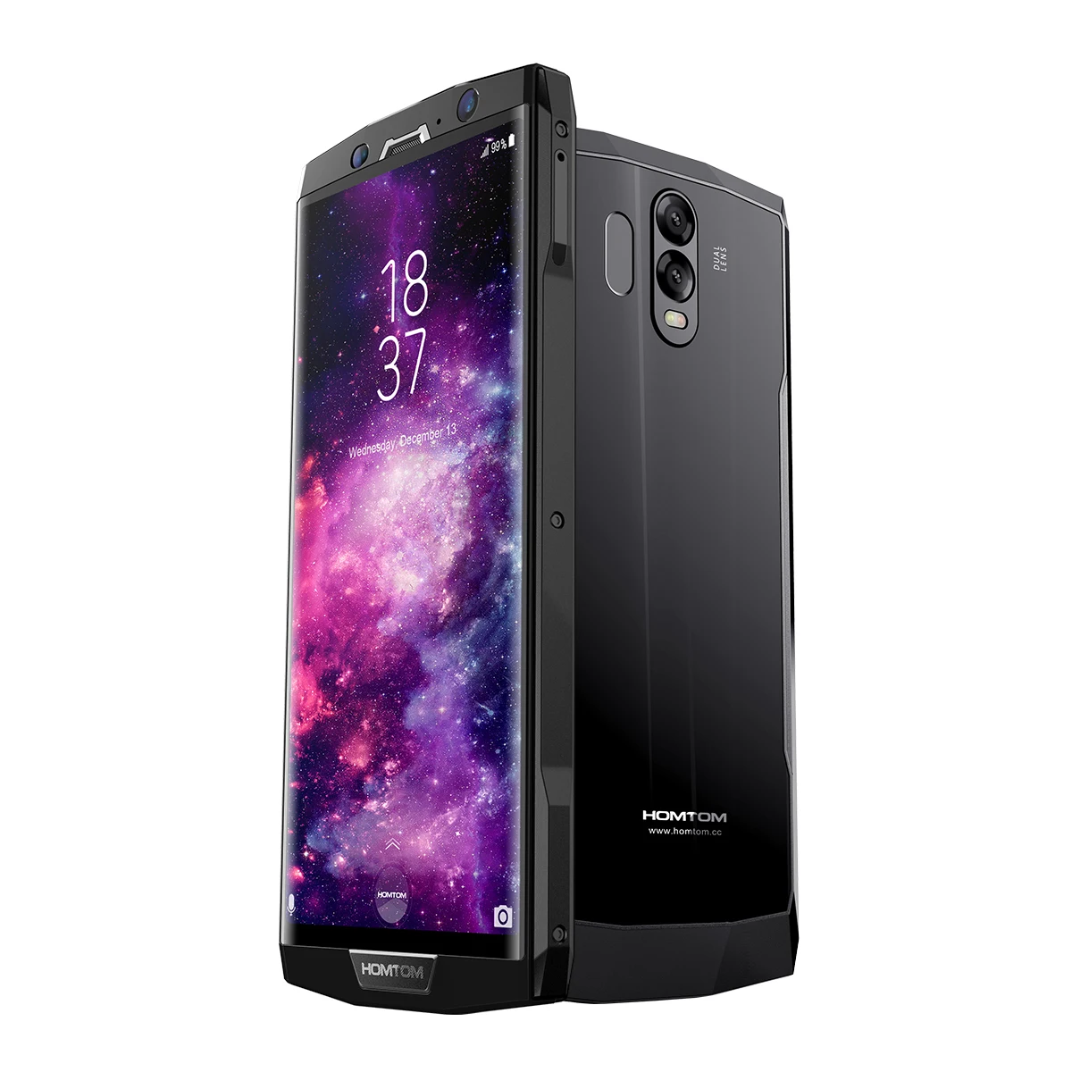 HOMTOM HT70 10000 мАч 6 0 "HD + 18: 9 Полный Экран Android 7 мобильный телефон Восьмиядерный MTK6750T