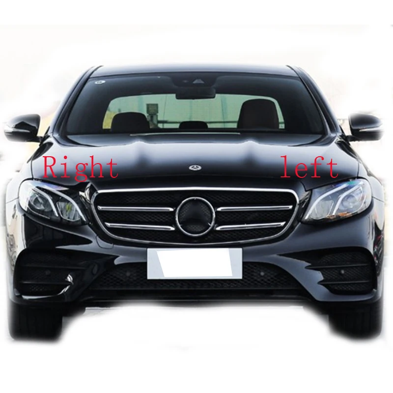 Фара дальнего света пластиковый светильник крышка Защитная, крышка для Mercedes-Benz w213 E200L E300L автомобиля освещение капота