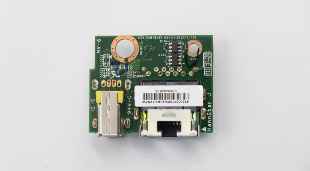 

New For LENOVO THINKPAD T430 I/O SUB CARD RJ45+USB 04W3690
