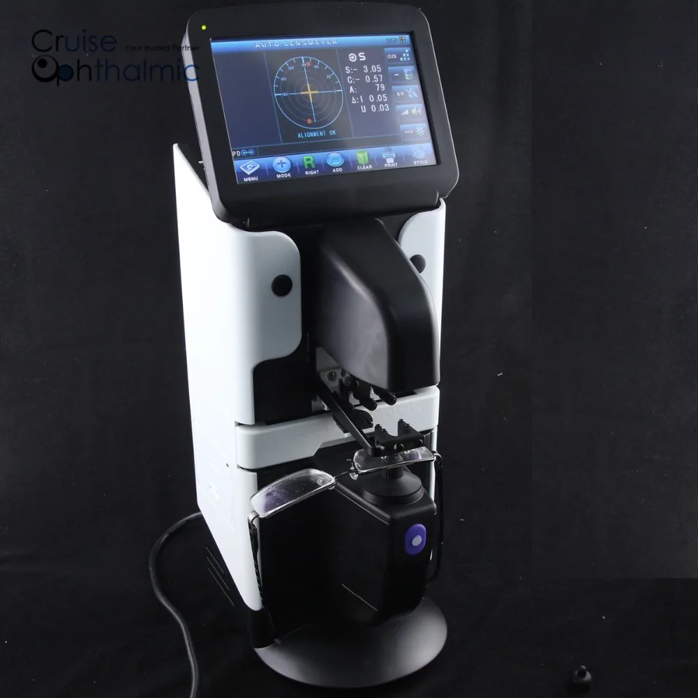 Новый Авто Lensmeter JD 2600A Focimeter 7 &quotнастоящий цветной монитор | Оптометрический