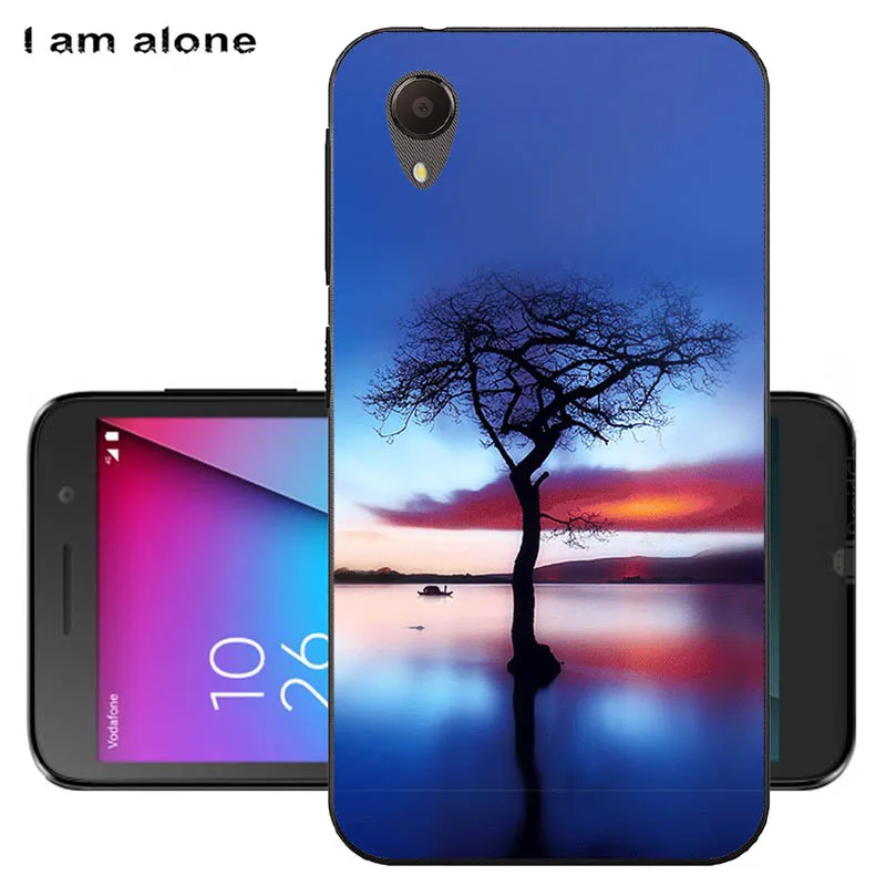 Сумки для телефона I am alone Vodafone Smart E9 2018 5 0 дюймов Мягкий ТПУ мобильный Модный чехол