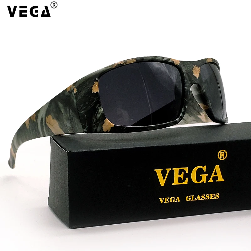 VEGA спортивные камуфляжные очки мужские и женские поляризационные байкерские