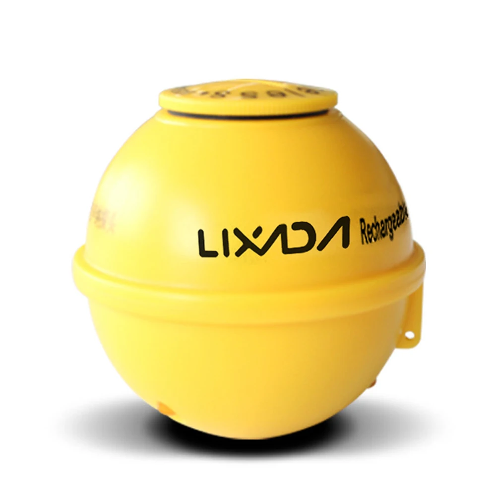 Lixada Portable Fish Finder 2.4inch LCD Wireless Sonar Transducer Depth Locator ICE / Ocean Boat Alarm Detector Pesca | Спорт и