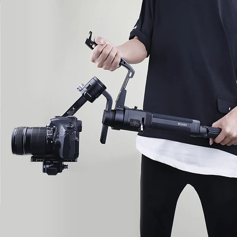 Для DJI Ronin S алюминиевый сплав l-образный для DJI Ronin S ручной карданный стабилизатор держатель Расширенный кронштейн с горячий башмак