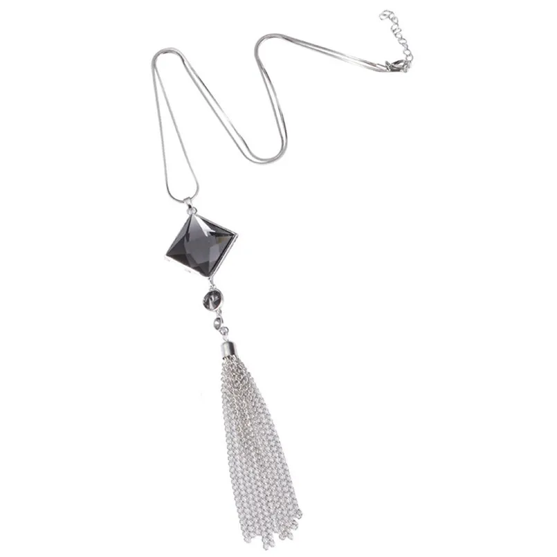 OTOKY 2018 Новое Женское модное Очаровательное ожерелье с подвеской из хрустального