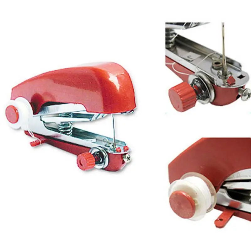 Portable Mini Manual Sewing Machine Household Compact For Hem Pants Damaged Bag Cloths Fast Repairs 1PC J2 | Дом и сад
