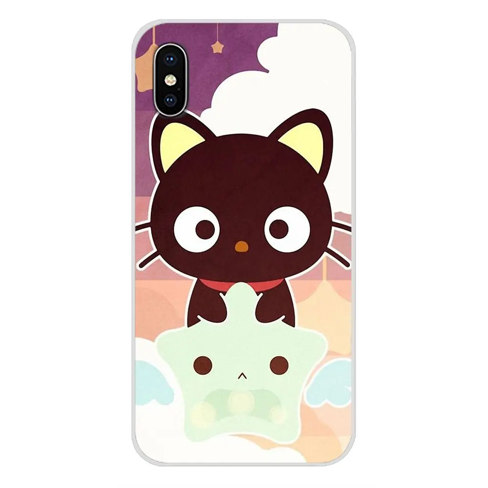 Милый кавайный Черный силиконовый чехол для телефона chococat Xiaomi Redmi Note 6A MI8 Pro S2 A2 Lite