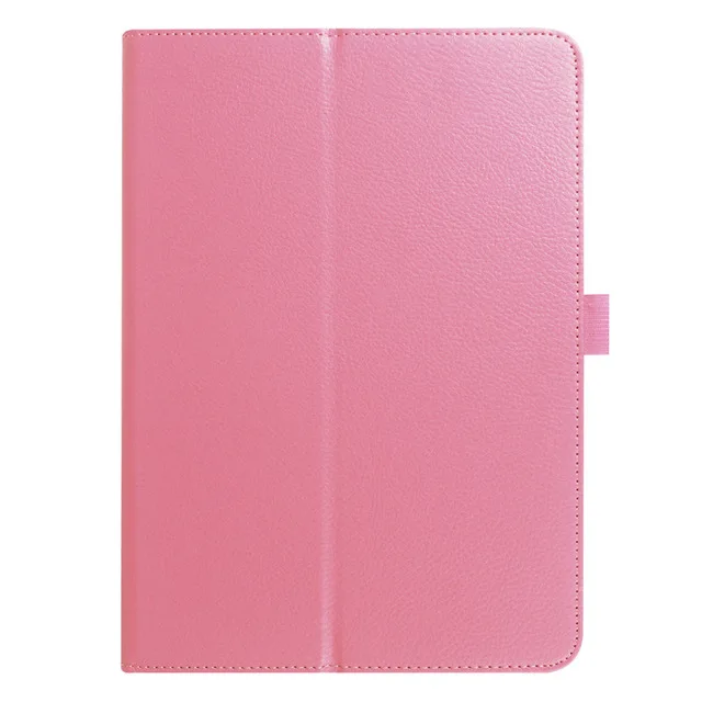 Pink Чехол для Galaxy Tab S3 9,7 SM-820 SM-T825 тонкий складной флип-чехол с подставкой из искусственной кожи чехол для samsung Galaxy Tab S3 9,7 T820 T825 - Цвет: Pink