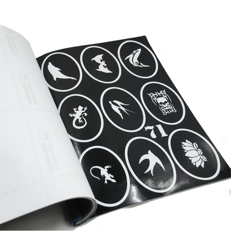 120 разрабатывает Временные Аэрограф фестиваль искусства многоразовые трафареты