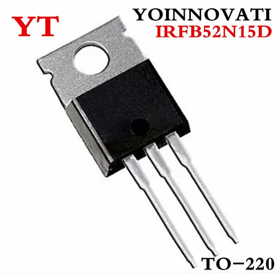 

10pcs/lot IRFB52N15D FB52N15D FB52N15 TO-220 IC Best quality