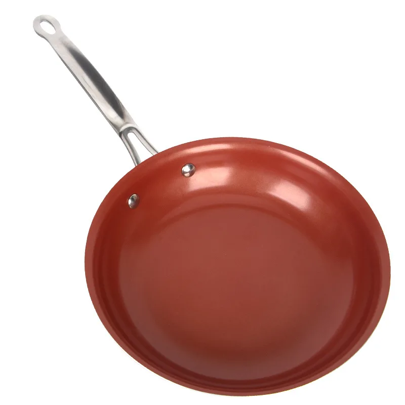 Антипригарная сковорода медные сковороды антипригарная горшки с керамическим