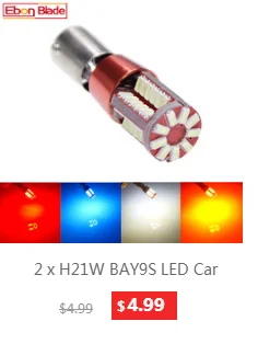 1 шт. H21W BAY9s 433D 120 градуса 10 светодиодный лампы для резервного копирования Фары заднего хода задний противотуманный фонарь Автомобильные стояночные огни указатель поворота светильник белого цвета