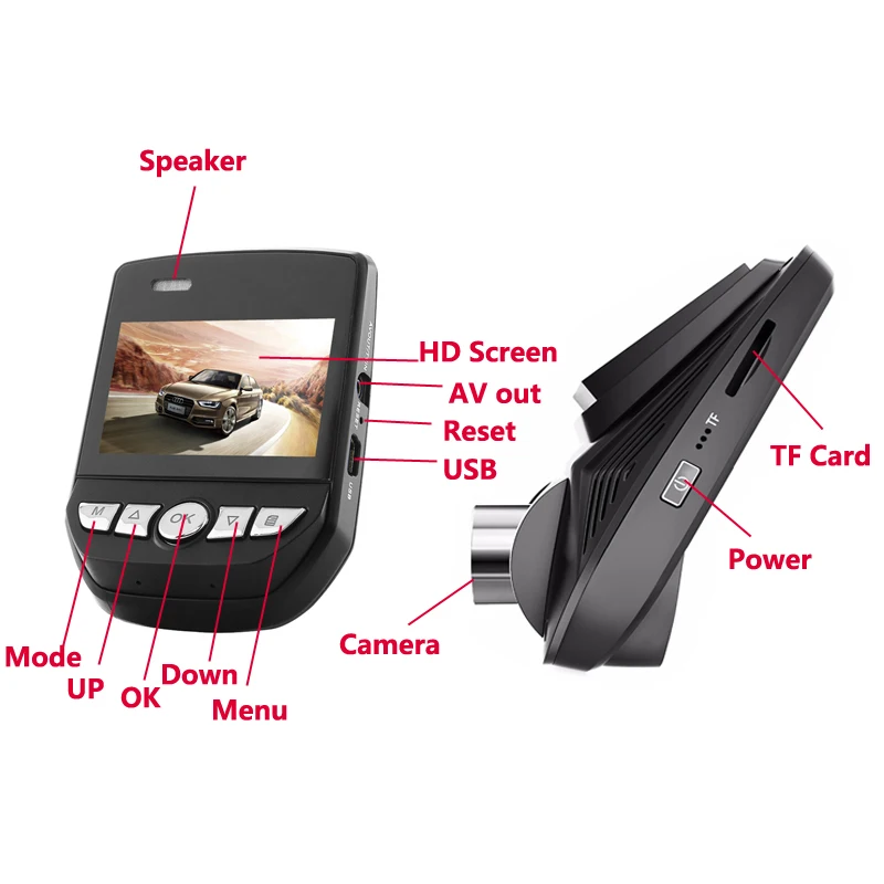 2 45 дюймов Novatek 96658 FHD 1080 P SONY MIX323 wifi Автомобильный dvr Dash камера ips экран