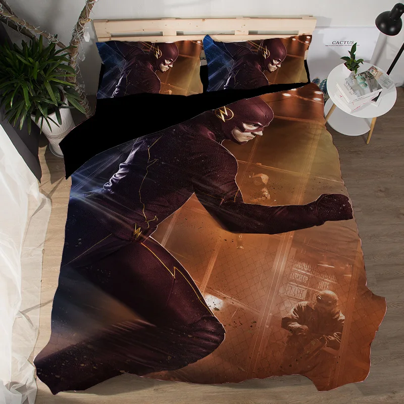 Комплект постельного белья с 3D Веном, Мстители Marvel, Железный человек, вспышка, двойное одеяло, королева, король, комплекты постельного белья, постельное белье