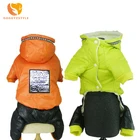 Повседневный Комбинезон для собак, зимний, теплый, с капюшоном, для щенков, кошек, костюмы для домашних животных, для маленьких и средних собак, S-2XL, DOGGYZSTYLE